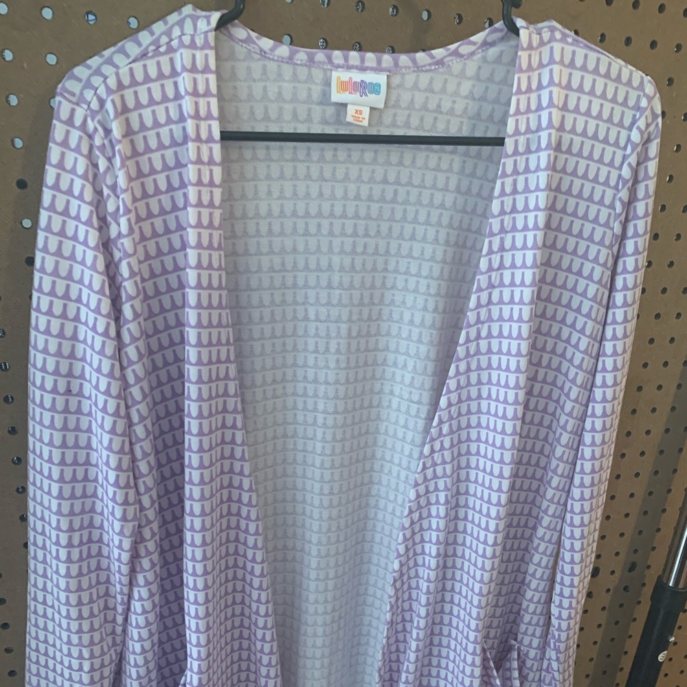 BNWT Lularoe Caroline cardigan Easter color sz XS